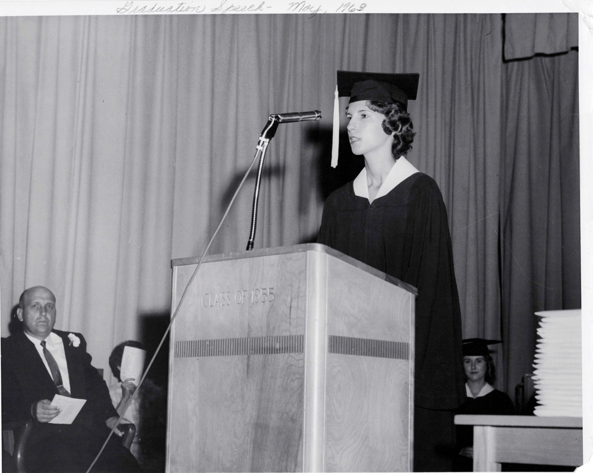Kaufman’s Valedictorian Graduation Speech of 1963