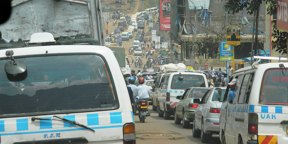 Kampala Traffic in Uganda