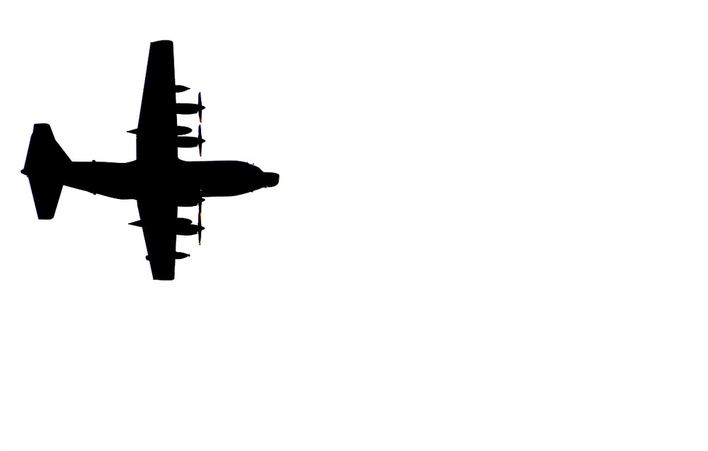 Lockheed C-130 Hercules Flyover Fort Benning to Montgomery