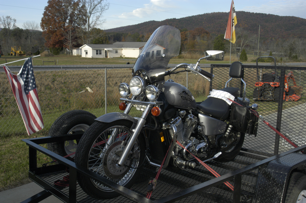 Our New 600cc Honda Shadow VLX
