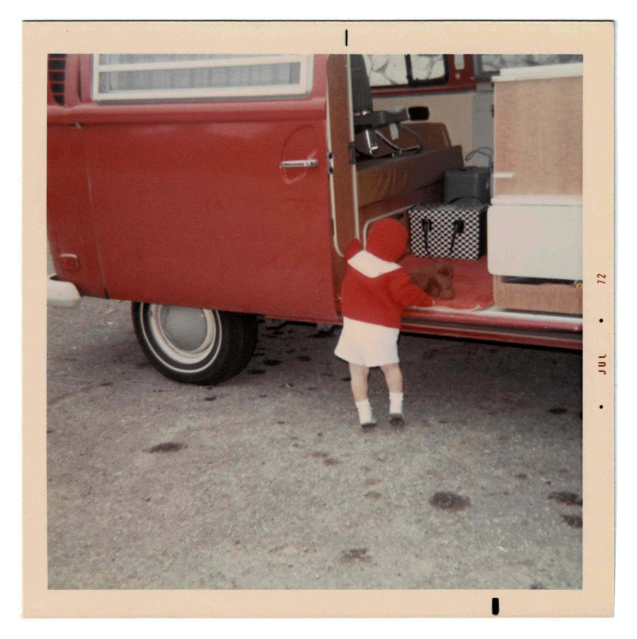 Scott in the 1971 Volkswagen Camper Van :: Throwback Thursday