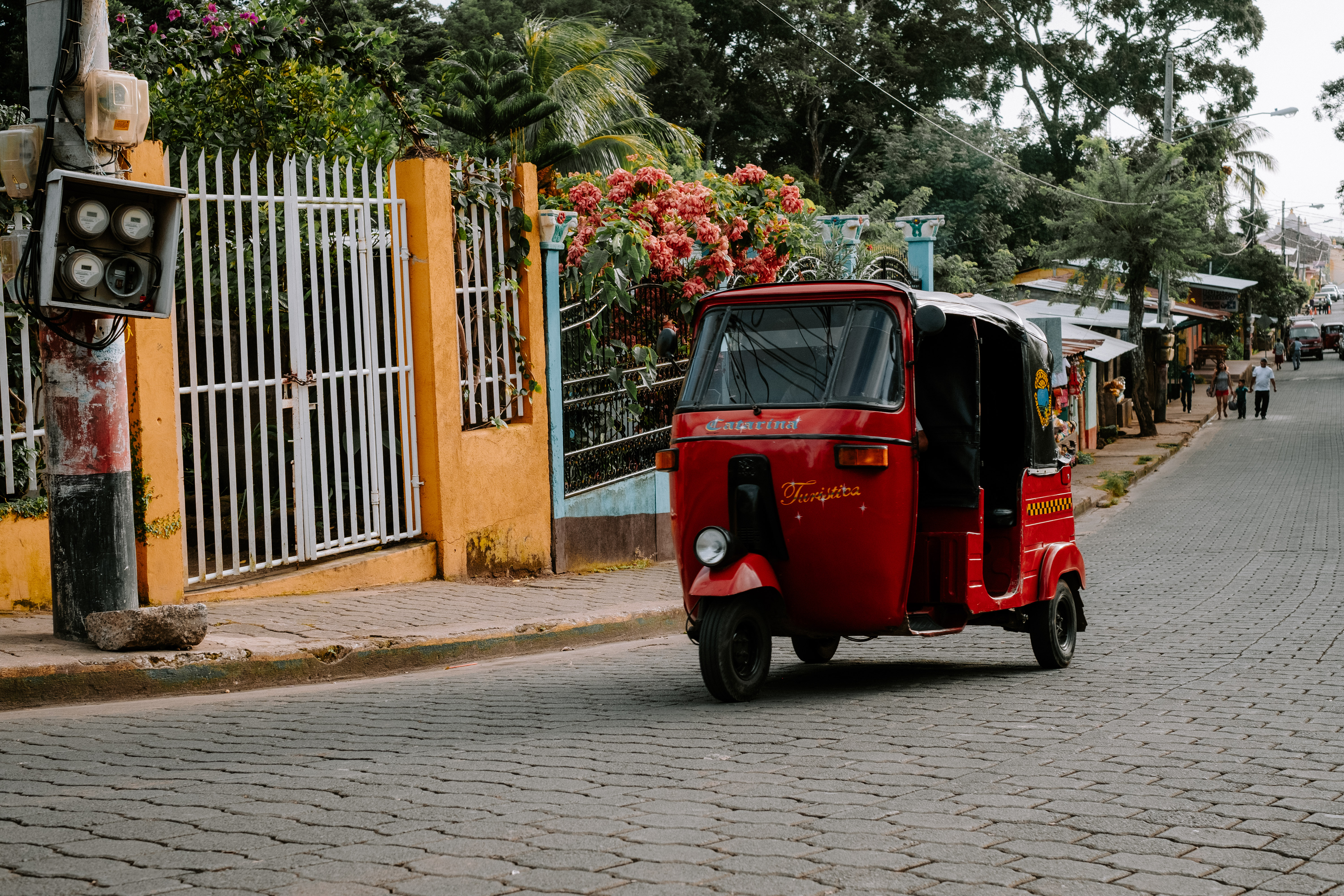 Taxi Ride on the Streets of Nicaragua