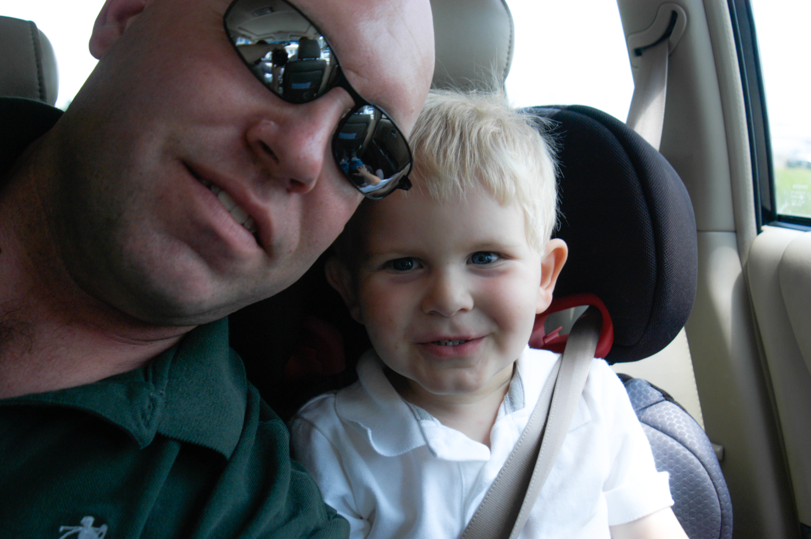 Scott and William at the Ennis Polka Festival