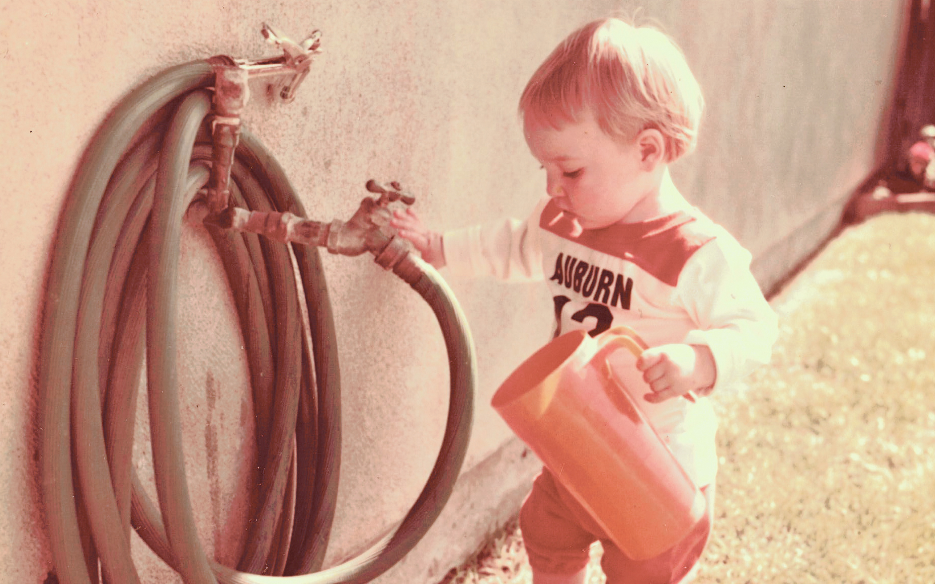 Sporting the Auburn Gear in Circa 1972