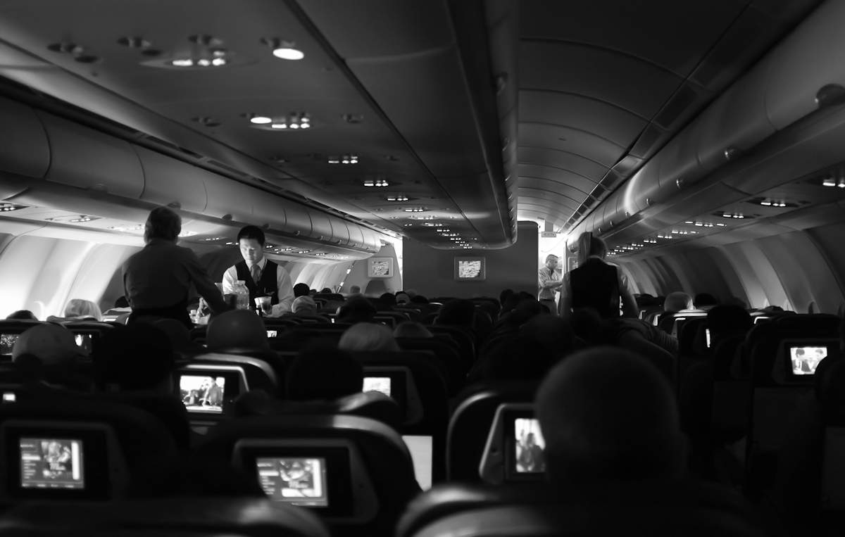Inside the Cabin Flying KLM