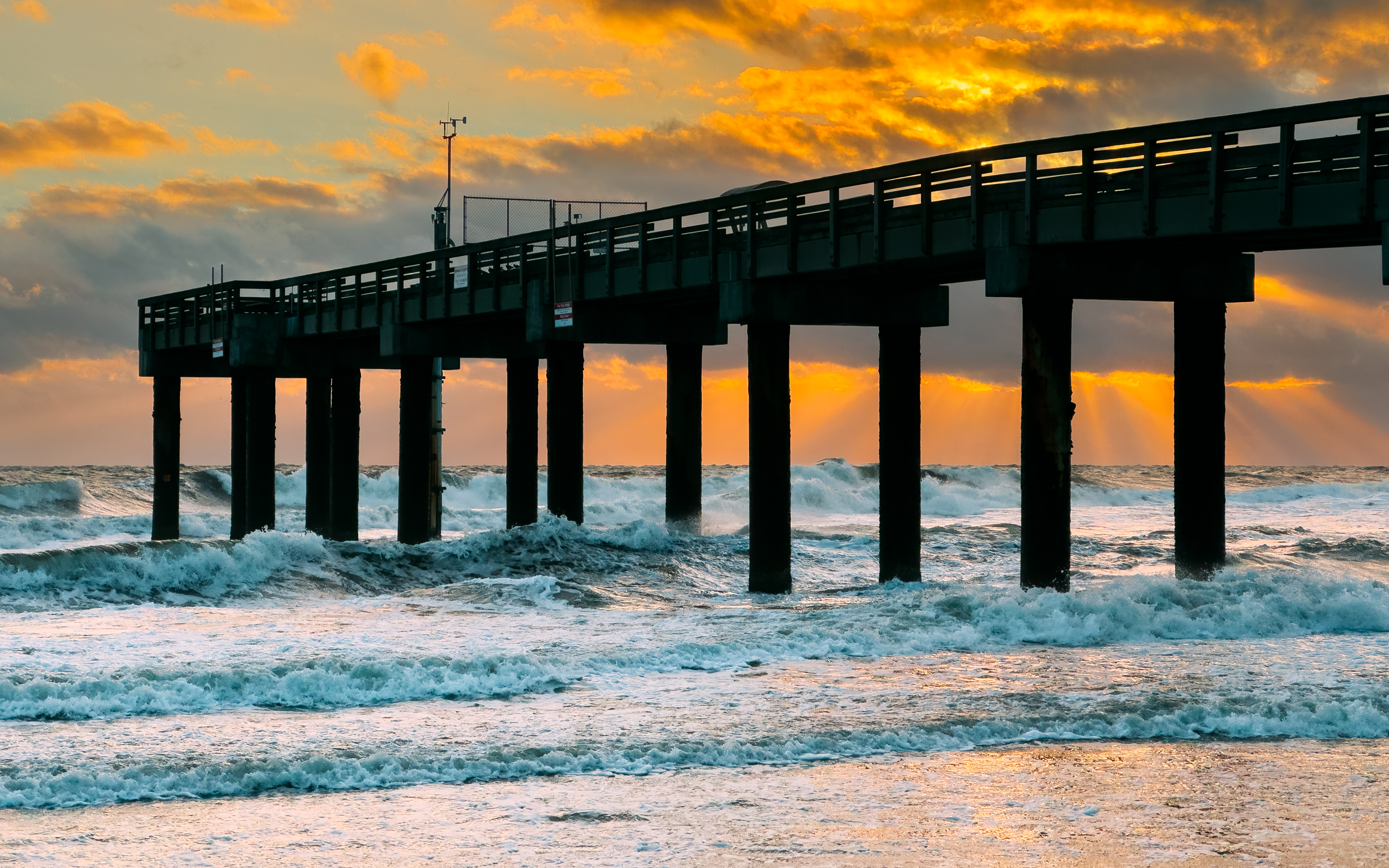 Pier in St. Augustine Sunrise